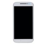 LCD Assembly With Frame Compatible for Motorola Moto G4 (XT1625) (Refurbished) - White