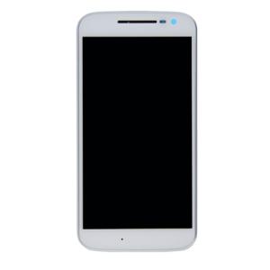 LCD Assembly With Frame Compatible for Motorola Moto G4 (XT1625) (Refurbished) - White
