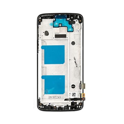 LCD Assembly With Frame Compatible for Motorola Moto G6 (XT1925) (Refurbished) - Black