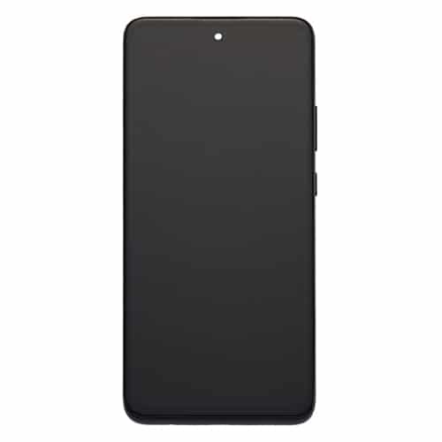 LCD Assembly With Frame Compatible for Motorola Moto One 5G Ace (XT2113-1 / XT2113-2  / 2021) (Refurbished) - Volcanic Gray