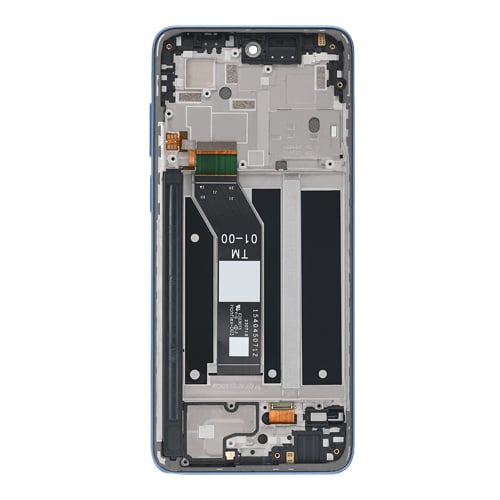 LCD Assembly With Frame Compatible for Motorola Moto G Stylus 4G (XT2317 / 2023) (Refurbished) - Blue