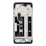 LCD Assembly With Frame Compatible for Motorola Moto G15 (XT2521-3 /2025) / G15 Power (XT2521-5 /2025) (Refurbished)
