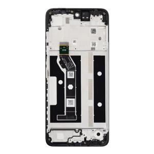 LCD Assembly With Frame Compatible for Motorola Moto G15 (XT2521-3 /2025) / G15 Power (XT2521-5 /2025) (Refurbished)