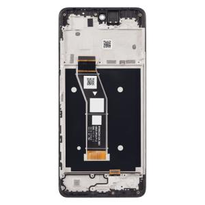 LCD Assembly With Frame Compatible for Motorola Moto G24 (XT2423 / 2024) / G24 Power (XT2425-1 / 2024) (Refurbished)