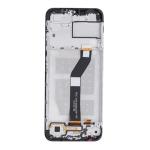 LCD Assembly With Frame Compatible for Motorola Moto G8 Power Lite (XT2055 / 2020) (Refurbished) - Black