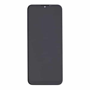 LCD Assembly With Frame Compatible for Motorola Moto G8 Power Lite (XT2055 / 2020) (Refurbished) - Black