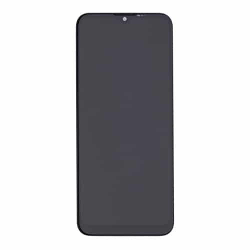 LCD Assembly With Frame Compatible for Motorola Moto G8 Power Lite (XT2055 / 2020) (Refurbished) - Black