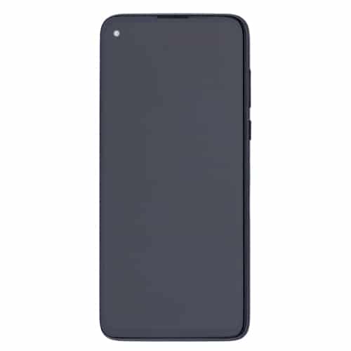 LCD Assembly With Frame Compatible for Motorola Moto G8 Power (XT2041-1 / XT2041-3 / 2020) (Refurbished) - Smoke Black