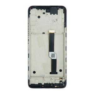 LCD Assembly With Frame Compatible for Motorola Moto One Fusion Plus (XT2067 / 2020) (Refurbished) - Black