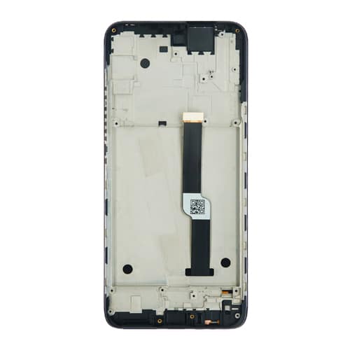 LCD Assembly With Frame Compatible for Motorola Moto One Fusion Plus (XT2067 / 2020) (Refurbished) - Black