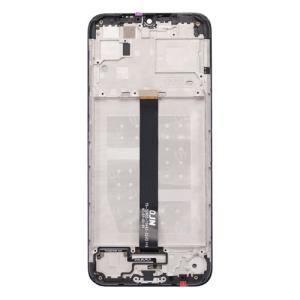 LCD Assembly With Frame Compatible for Motorola Moto One Fusion (XT2073 / 2020) (Refurbished) -  Black