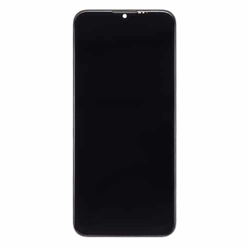 LCD Assembly With Frame Compatible for Motorola Moto One Fusion (XT2073 / 2020) (Refurbished) -  Black