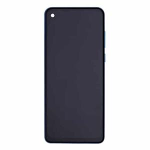 LCD Assembly With Frame Compatible for Motorola Moto One Vision (XT1970 / 2019) / P50 (Refurbished) - Sapphire Gradient