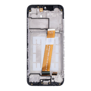 LCD Assembly With Frame Compatible for Samsung Galaxy A01 (A015 / 2020) (US Version) (Type-C Frame) (Refurbished) - Black