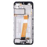 LCD Assembly With Frame Compatible for Samsung Galaxy A01 (A015/ 2020) (Global Version) (Micro USB Frame) (Refurbished) - Black