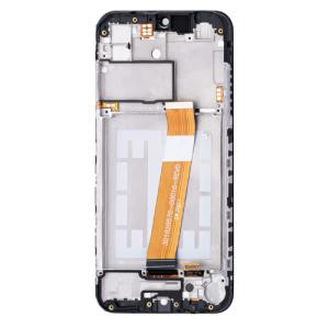 LCD Assembly With Frame Compatible for Samsung Galaxy A01 (A015/ 2020) (Global Version) (Micro USB Frame) (Refurbished) - Black