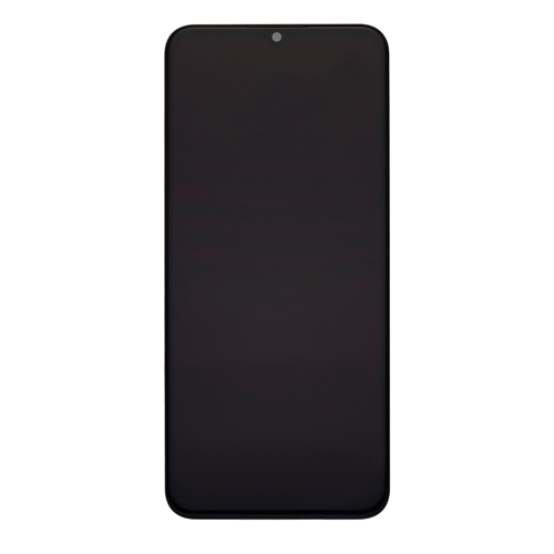 LCD Assembly With Frame Compatible for Samsung Galaxy A03S (A037F / 2021) (INT Version) (Dual Sim) (Refurbished) - Black