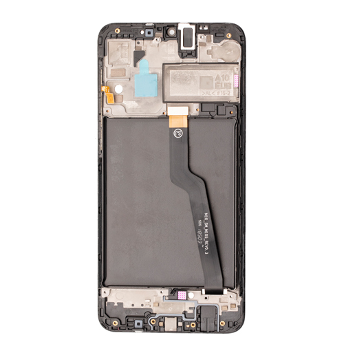 LCD Assembly With Frame Compatible for Samsung Galaxy A10 (A105 / 2019) (INT Version) (Refurbished) - Black