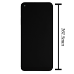 LCD Assembly With Frame Compatible for Samsung Galaxy A11 (A115U / 2020) (US Version) (Refurbished) - Black