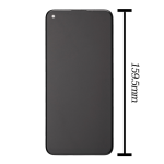 LCD Assembly With Frame Compatible for Samsung Galaxy A11 (A115F & A115M / 2020) (INT Version) (Refurbished) - Black