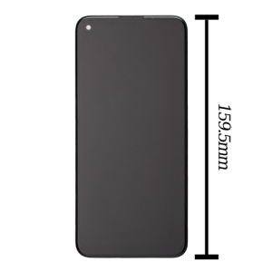 LCD Assembly With Frame Compatible for Samsung Galaxy A11 (A115F & A115M / 2020) (INT Version) (Refurbished) - Black