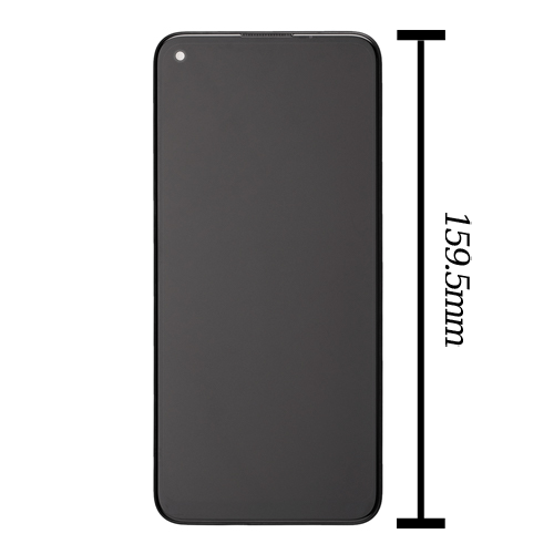 LCD Assembly With Frame Compatible for Samsung Galaxy A11 (A115F & A115M / 2020) (INT Version) (Refurbished) - Black