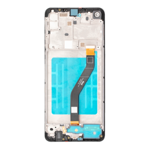 LCD Assembly With Frame Compatible for Samsung Galaxy A21 (A215 / 2020) (Refurbished) - Black