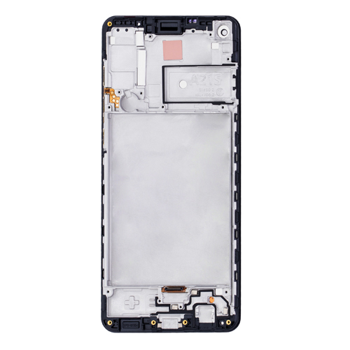 LCD Assembly With Frame Compatible for Samsung Galaxy A21S (A217 / 2020) (Refurbished) - Black