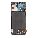 LCD Assembly With Frame Compatible for Samsung Galaxy A70 (A705 / 2019) (Aftermarket) (No Finger Print Scanner) - Black