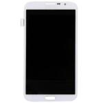 LCD Assembly With Frame Compatible for Samsung Galaxy Mega (I9200) (Refurbished) - White