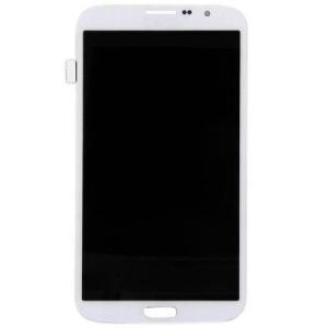 LCD Assembly With Frame Compatible for Samsung Galaxy Mega (I9200) (Refurbished) - White