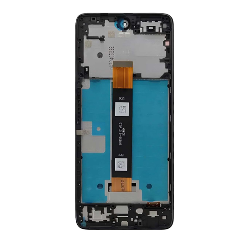 LCD Assembly With Frame Compatible for TCL 50 XE 5G (Refurbished) - Black