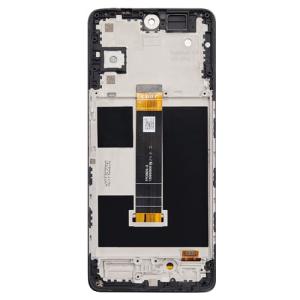 LCD Assembly With Frame Compatible for TCL 50 XL 5G (Refurbished) - Black