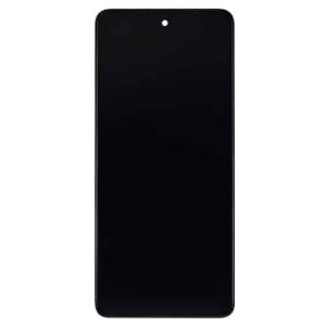 LCD Assembly With Frame Compatible for TCL 50 XL 5G (Refurbished) - Black