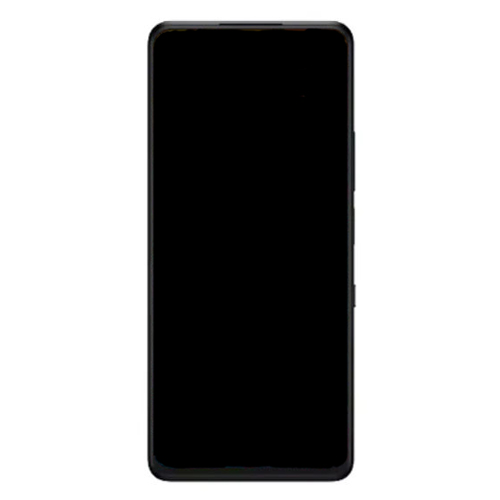 LCD Assembly With Frame Compatible for TCL 60 XE NxtPaper (T705M1 / Small FPC) (Refurbished) - Black
