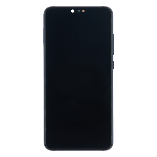 LCD Assembly With Frame Compatible for Xiaomi Mi 8 Lite (Refurbished) - Midnight Black
