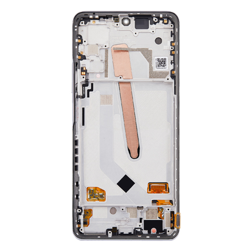 LCD Assembly With Frame Compatible for Xiaomi Poco F3 / Redmi K40 (Premium) - Artic White