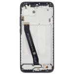 LCD Assembly With Frame Compatible for Xiaomi Redmi 7 (Refurbished) - Eclipse Black