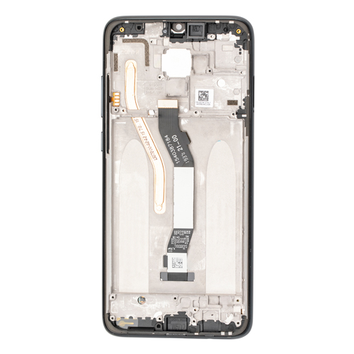 LCD Assembly With Frame Compatible for Xiaomi Redmi Note 8 Pro (Refurbished) - Black