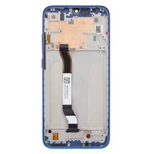 LCD Assembly With Frame Compatible for Xiaomi Redmi Note 8 (Refurbished) - Neptune Blue