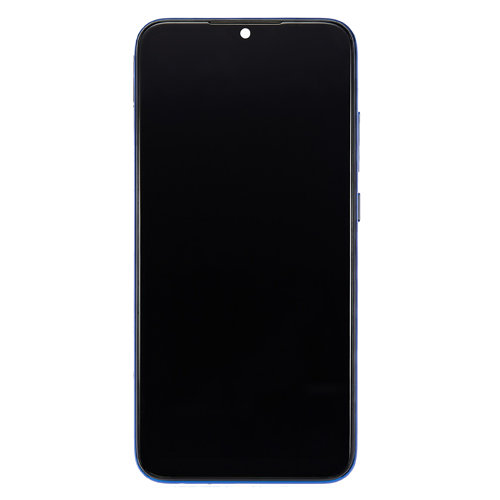 LCD Assembly With Frame Compatible for Xiaomi Redmi Note 8 (Refurbished) - Neptune Blue