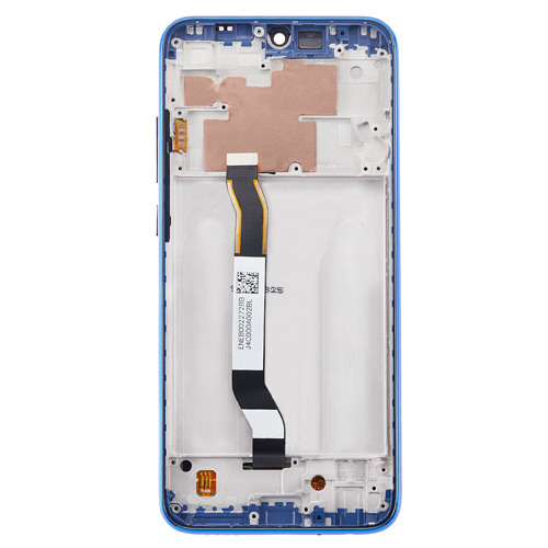 LCD Assembly With Frame Compatible for Xiaomi Redmi Note 8T (Refurbished) - Starscape Blue