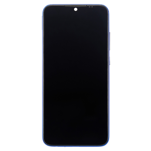 LCD Assembly With Frame Compatible for Xiaomi Redmi Note 8T (Refurbished) - Starscape Blue