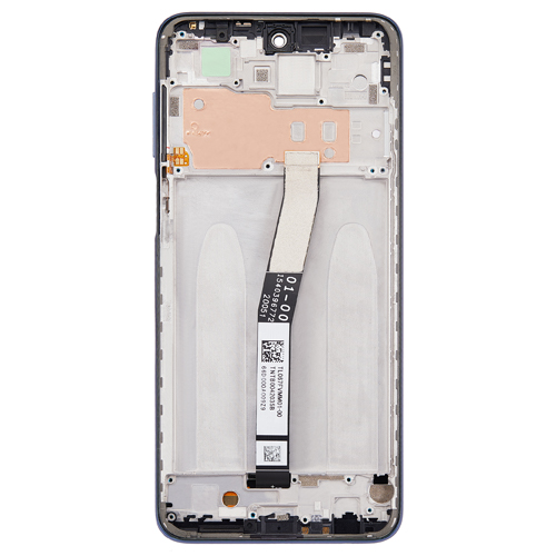 LCD Assembly With Frame Compatible for Xiaomi Redmi Note 9S / Redmi Note 9 Pro 4G (Refurbished) - Interstellar Gray