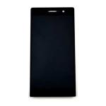 LCD Assembly Without Frame Compatible for Huawei P7 (Refurbished) - Black