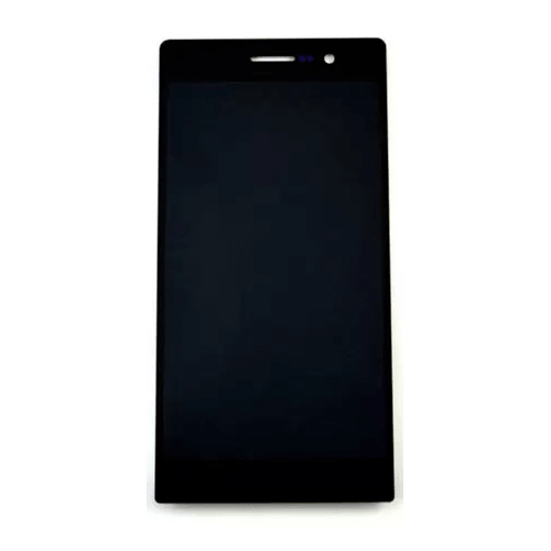 LCD Assembly Without Frame Compatible for Huawei P7 (Refurbished) - Black