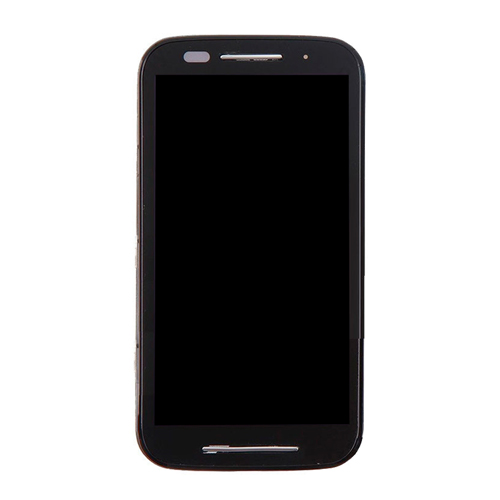 LCD Assembly Without Frame Compatible for Motorola Moto E (XT1022) (Refurbished) - Black
