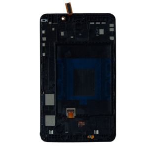 LCD Assembly with Frame Compatible for Samsung Galaxy Tab 4 7.0'' (T230 / T231 / T235) (Refurbished) - Black
