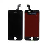 LCD Assembly with Steel Plate Compatible for iPhone 5S / SE (2016) (Refurbished) - Black