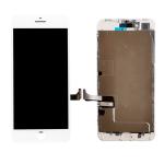 LCD Assembly with Steel Plate Compatible for iPhone 8 Plus (Aftermarket Premium / Incell) - White